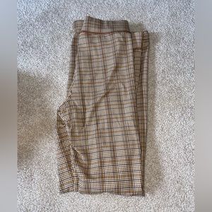 American Eagle plaid leggings size XS